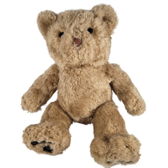 Build-A-Bear Workshop Brown Teddy Bear Plush 14" Stuffed Animal Old Style Tag - Picture 1 of 14